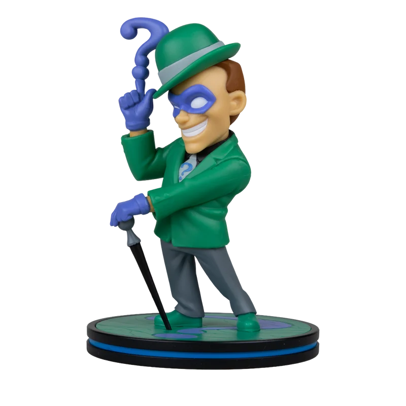 Mcfarlane Qmx Q Fig Deluxe: Dc Comics - Riddler con Signo de interrogacion