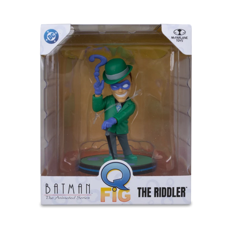 Mcfarlane Qmx Q Fig Deluxe: Dc Comics - Riddler con Signo de interrogacion