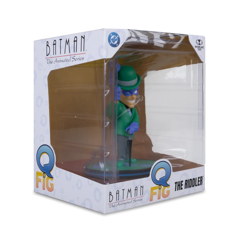 Mcfarlane Qmx Q Fig Deluxe: Dc Comics - Riddler con Signo de interrogacion