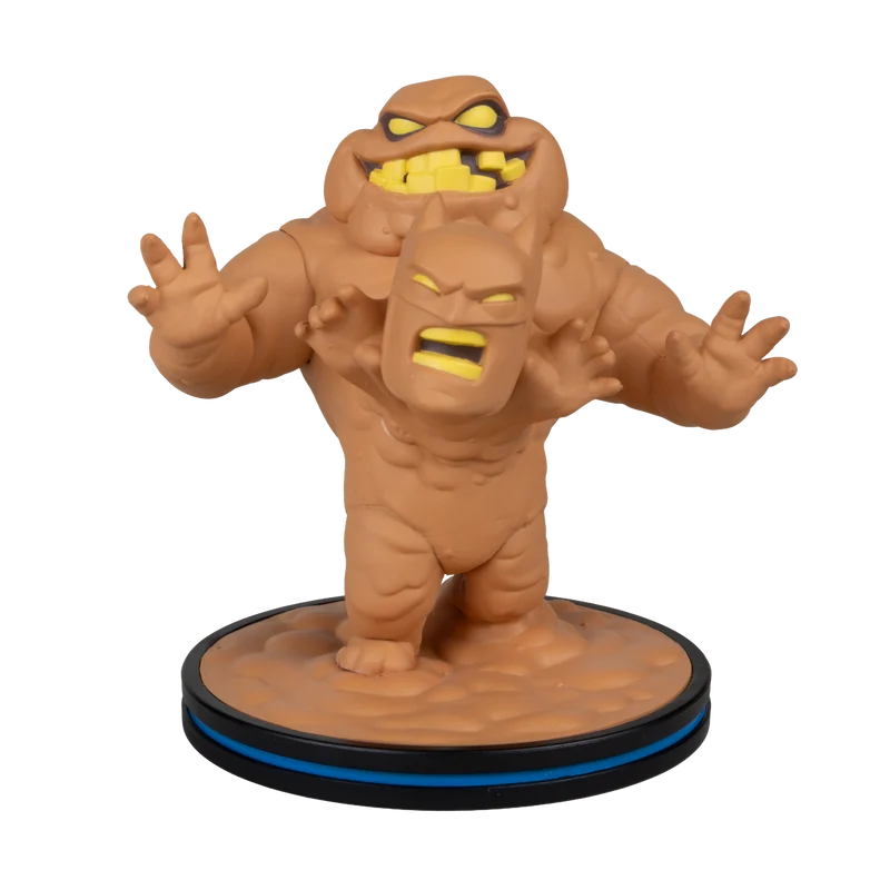 Mcfarlane Qmx Q Fig Deluxe: Dc Comics - Clayface con Batman atrapado