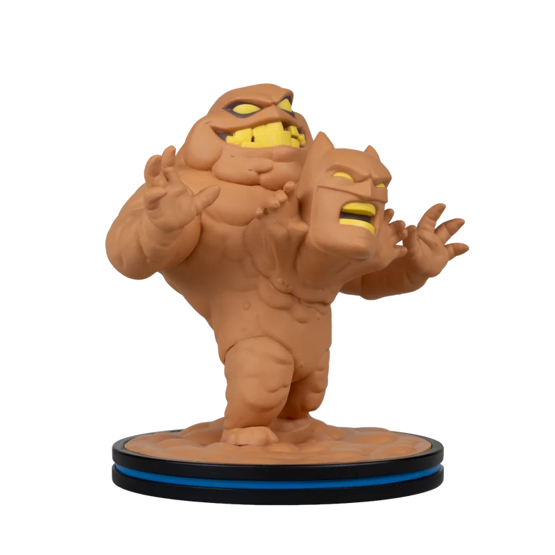 Mcfarlane Qmx Q Fig Deluxe: Dc Comics - Clayface con Batman atrapado