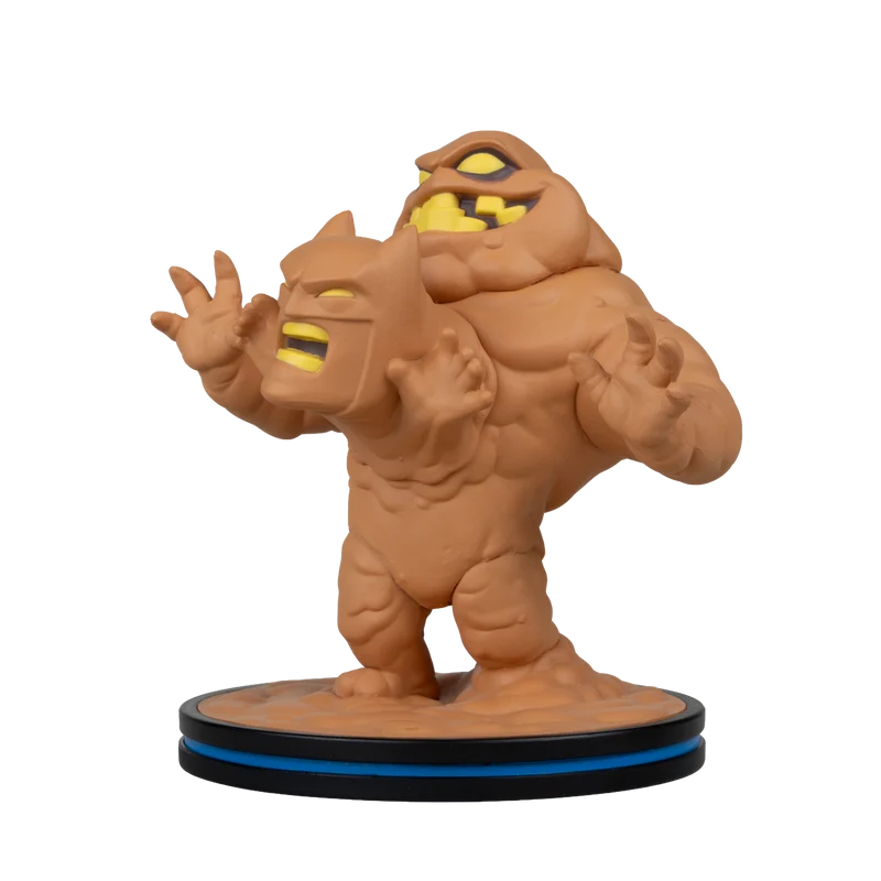 Mcfarlane Qmx Q Fig Deluxe: Dc Comics - Clayface con Batman atrapado