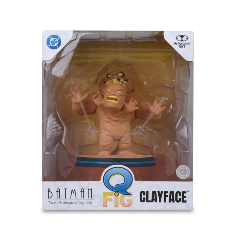 Mcfarlane Qmx Q Fig Deluxe: Dc Comics - Clayface con Batman atrapado