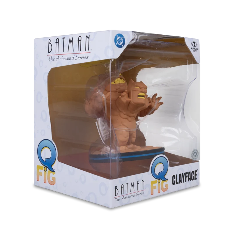 Mcfarlane Qmx Q Fig Deluxe: Dc Comics - Clayface con Batman atrapado