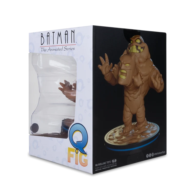 Mcfarlane Qmx Q Fig Deluxe: Dc Comics - Clayface con Batman atrapado