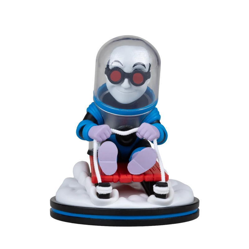 Mcfarlane Qmx Q Fig Deluxe: Dc Comics - Mr Freeze en Trineo