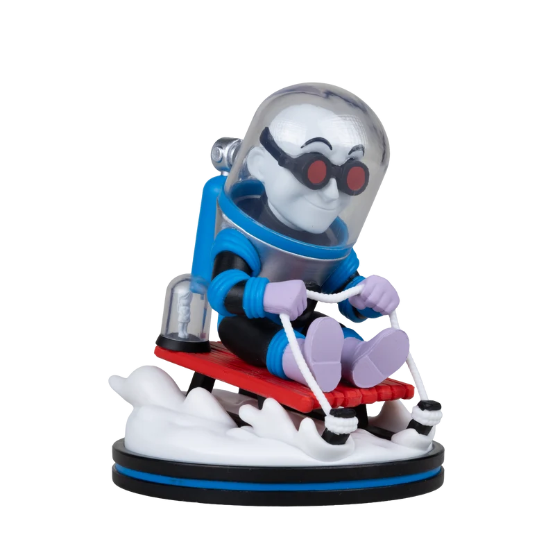 Mcfarlane Qmx Q Fig Deluxe: Dc Comics - Mr Freeze en Trineo