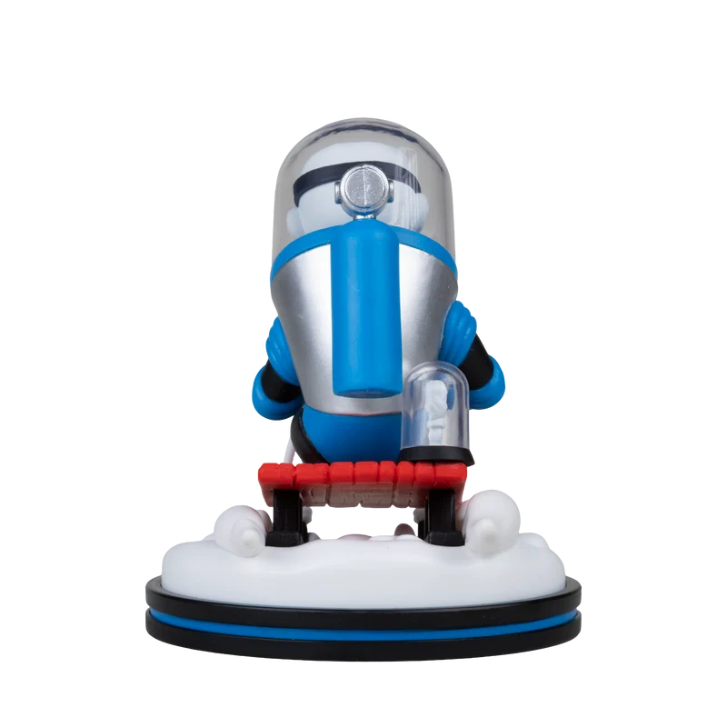 Mcfarlane Qmx Q Fig Deluxe: Dc Comics - Mr Freeze en Trineo