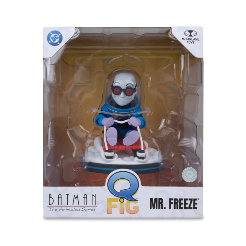 Mcfarlane Qmx Q Fig Deluxe: Dc Comics - Mr Freeze en Trineo