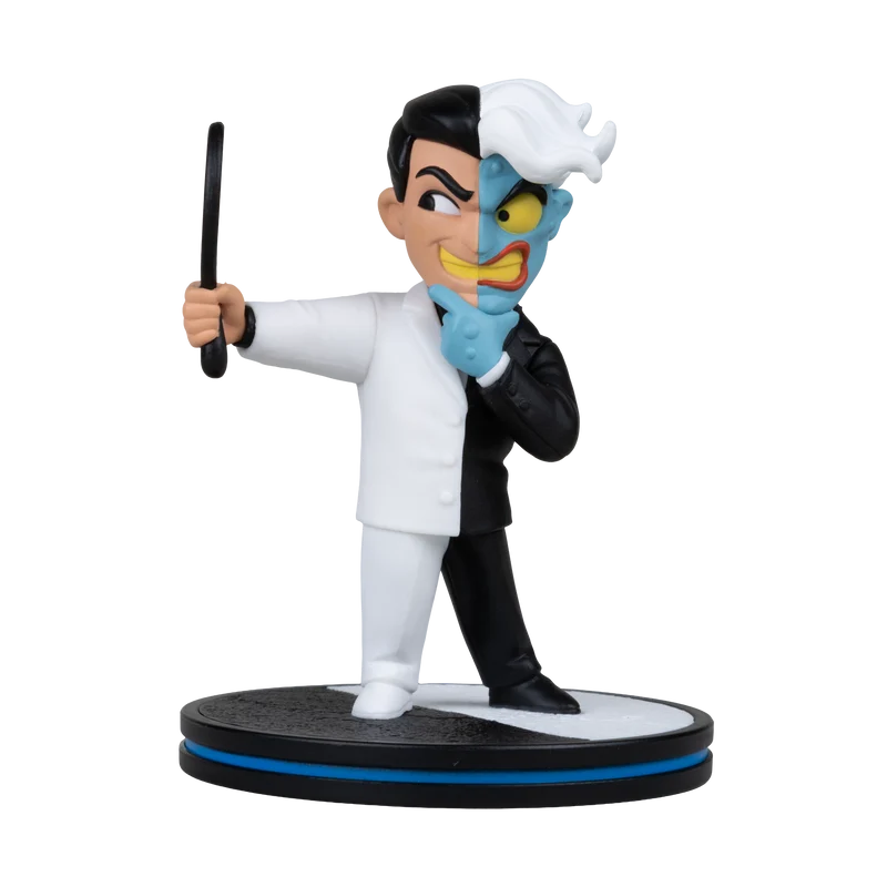 Mcfarlane Qmx Q Fig Deluxe: Dc Comics - Twoface con espejo