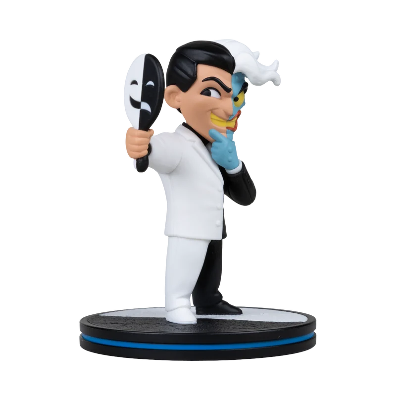Mcfarlane Qmx Q Fig Deluxe: Dc Comics - Twoface con espejo