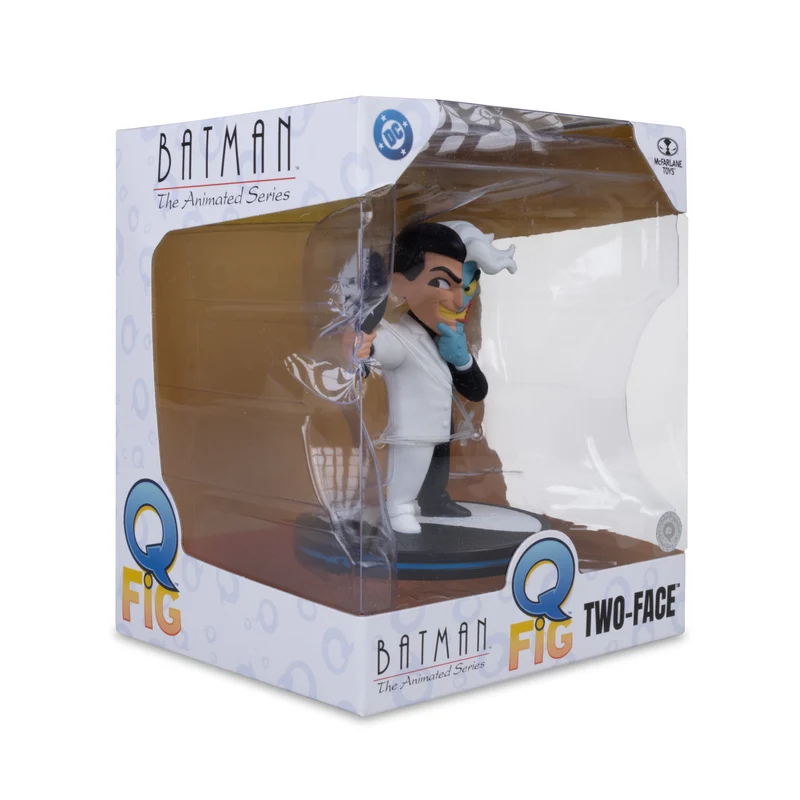 Mcfarlane Qmx Q Fig Deluxe: Dc Comics - Twoface con espejo