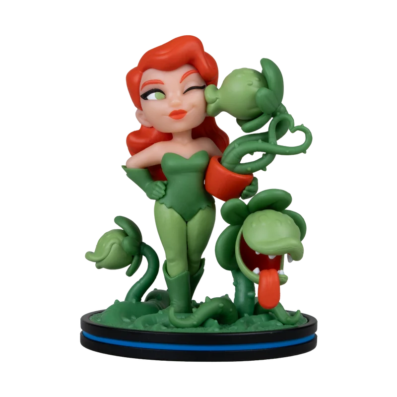 Mcfarlane Qmx Q Fig Deluxe: Dc Comics - Poison Ivy con Plantas carnivoras