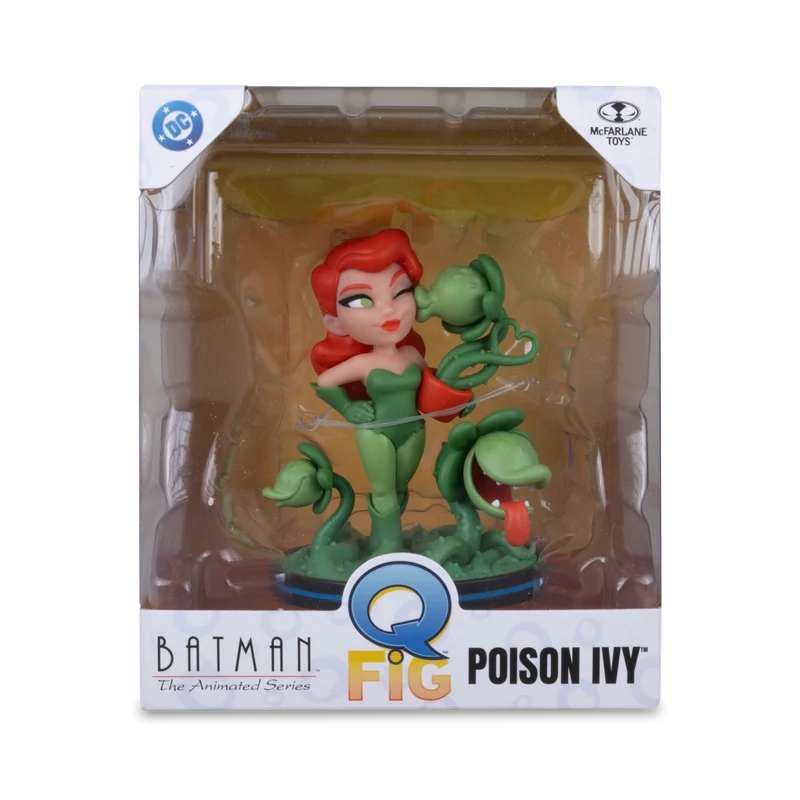 Mcfarlane Qmx Q Fig Deluxe: Dc Comics - Poison Ivy con Plantas carnivoras