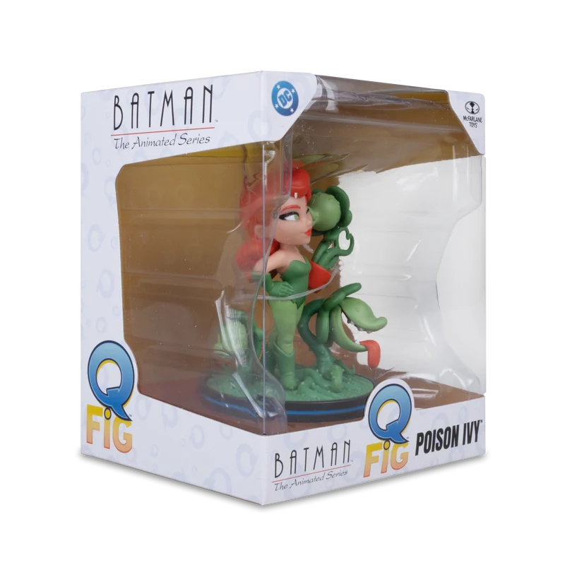 Mcfarlane Qmx Q Fig Deluxe: Dc Comics - Poison Ivy con Plantas carnivoras