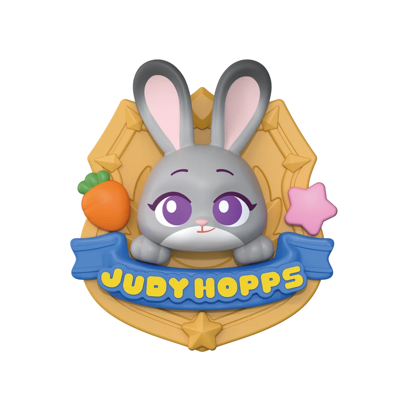 Blokees Zootopia Daadoos Mate Series: 01 Buddy Emblem - Unitario 73821