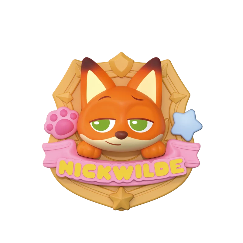 Blokees Zootopia Daadoos Mate Series: 01 Buddy Emblem - Unitario 73821