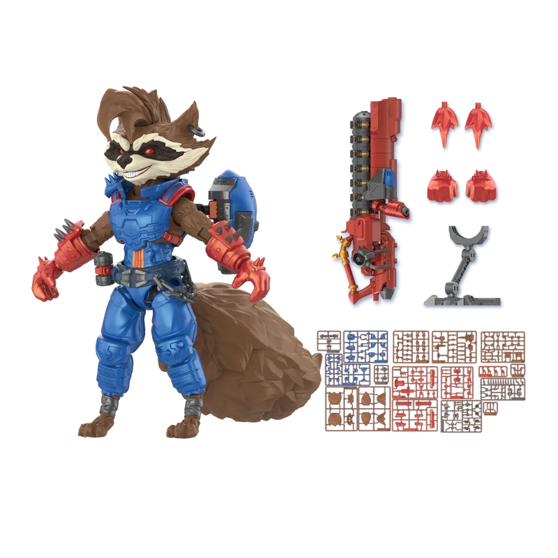 Blokees Marvel Rivals Champion Class: Rocket Raccoon 81120