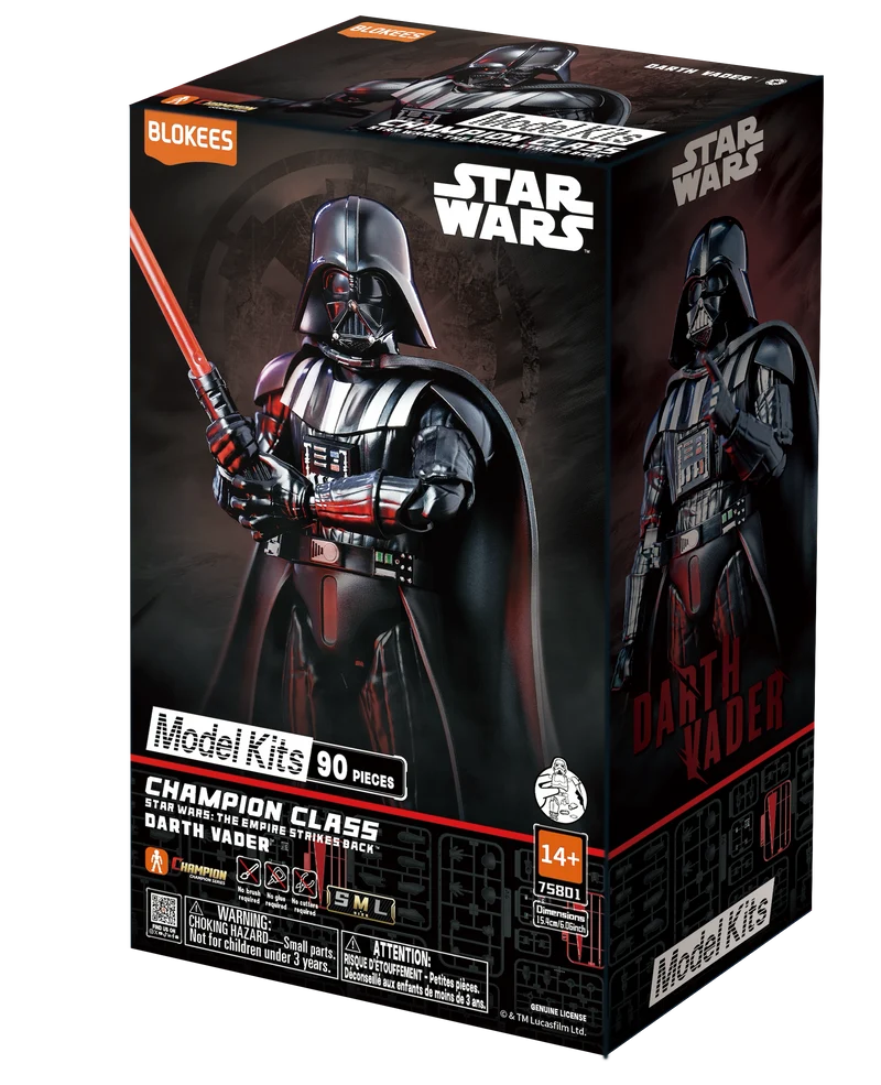 Blokees Star Wars Champion Class: The Empire Strikes Back - Darth Vader 75801
