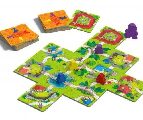 Carcassone Jr - Juego de mesa - Devir - 2-4 jugadores - 4+ años - 30 min