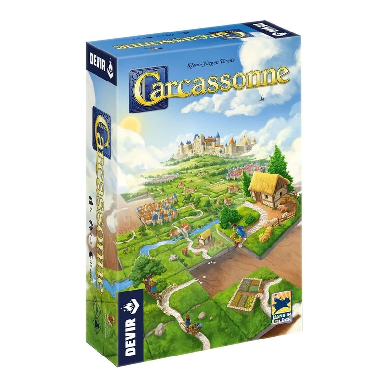 Carcassonne - Juego de mesa - Devir - 2-5 jugadores - 7+ años - 35 min