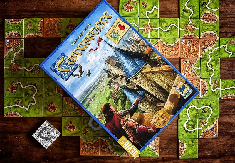 Carcassonne - Juego de mesa - Devir - 2-5 jugadores - 7+ años - 35 min