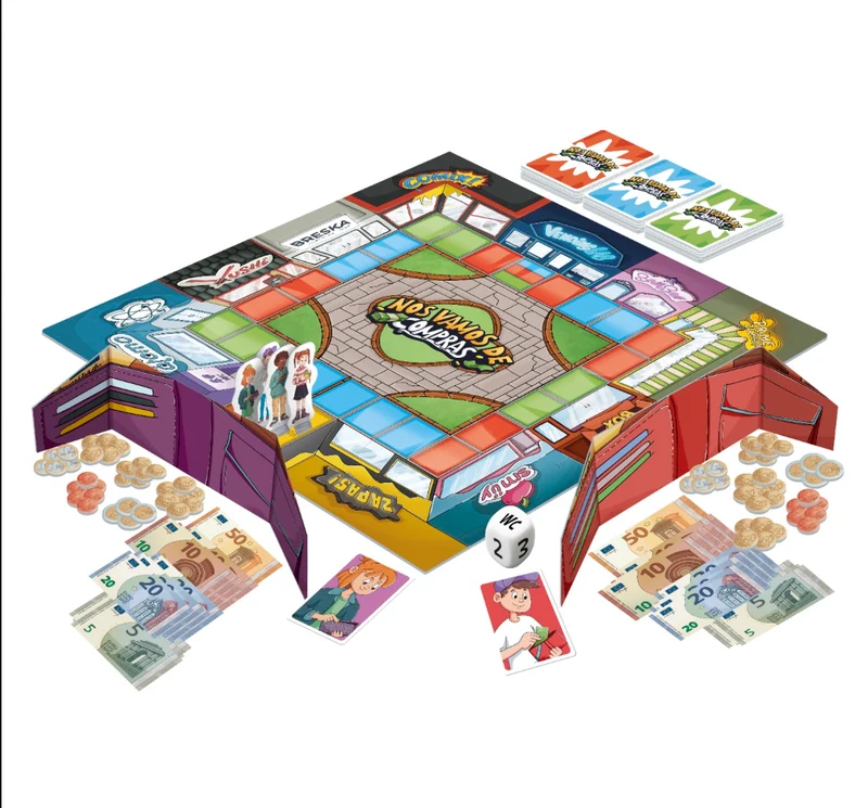 Nos vamos de compras - Juego de mesa - Atomo - 2-4 jugadores - 7+ años - 20 min