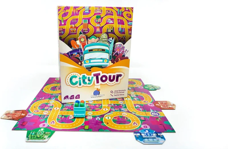 CityTour - Juego de mesa - GDM Games - 1-4 jugadores - 7+ años - 20 min