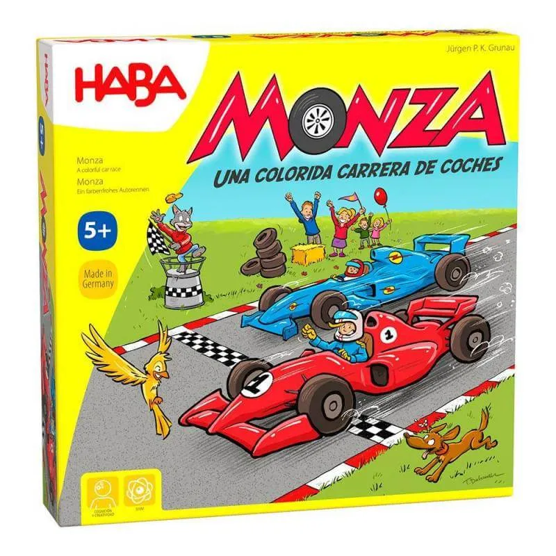 Monza - Juego de mesa - Haba - 2-6 jugadores - 5+ años - 15 min