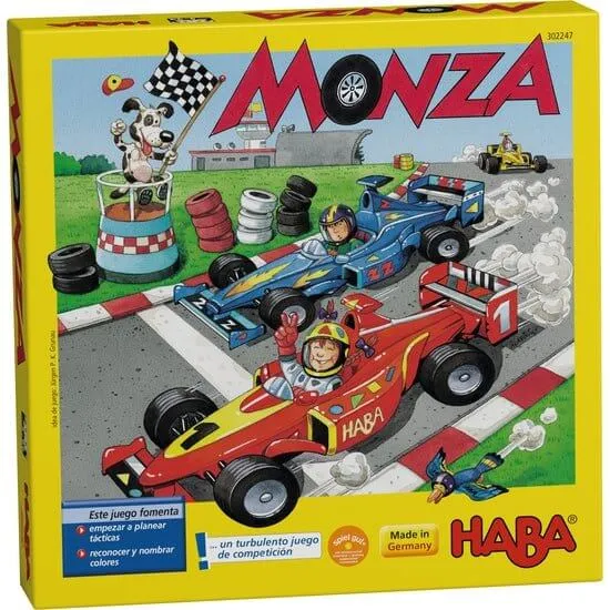 Monza - Juego de mesa - Haba - 2-6 jugadores - 5+ años - 15 min