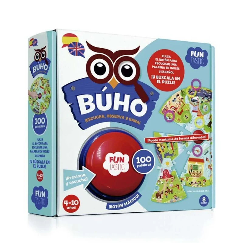 Búho 100 palabras - Juego de mesa - Imagiland - 2-5 jugadores - 4+ años - 10-15 min
