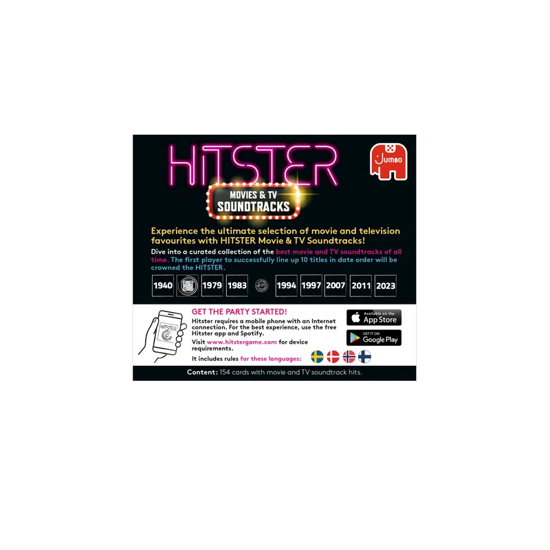 Hitster - Movies & TV Soundtracks expansion (Nordics)