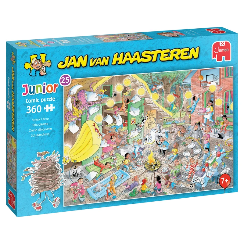 Jan van Haasteren Junior 25 - School Camp (360 pieces)