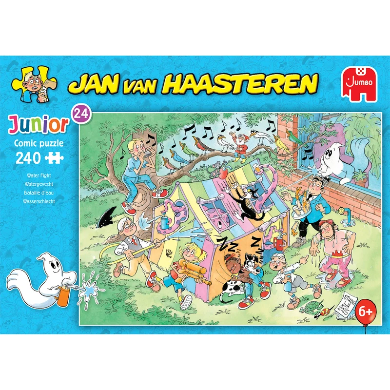 Jan van Haasteren Junior 24 - Water Fight (240 pieces)