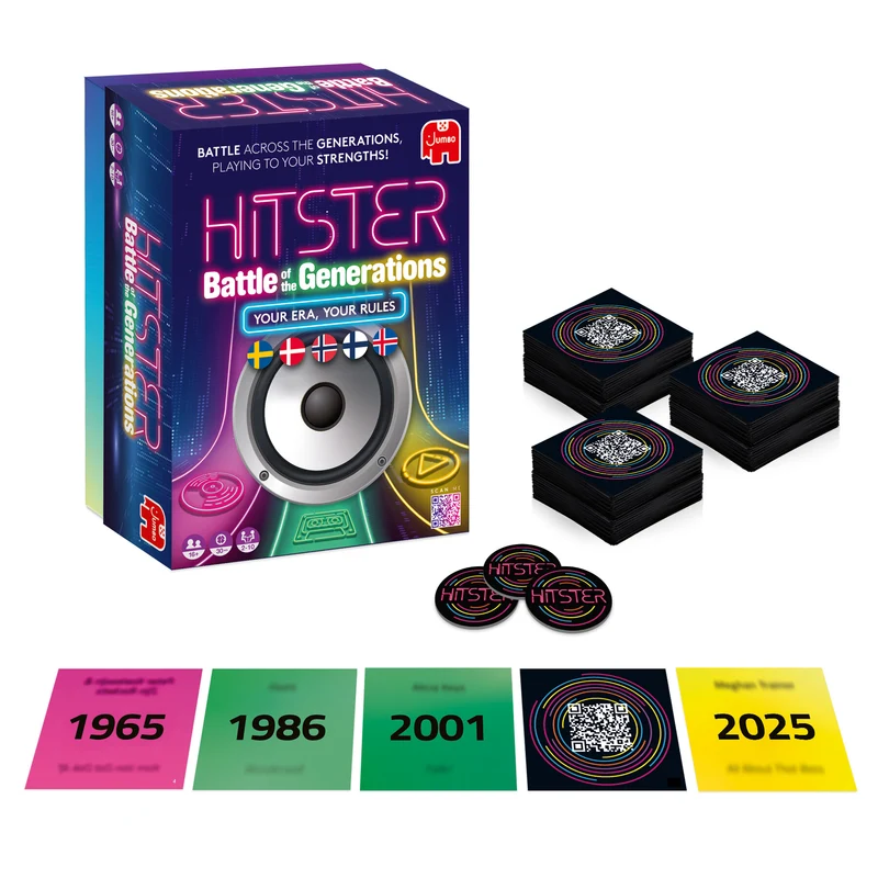 Hitster - Battle of the Generations (Nordics)