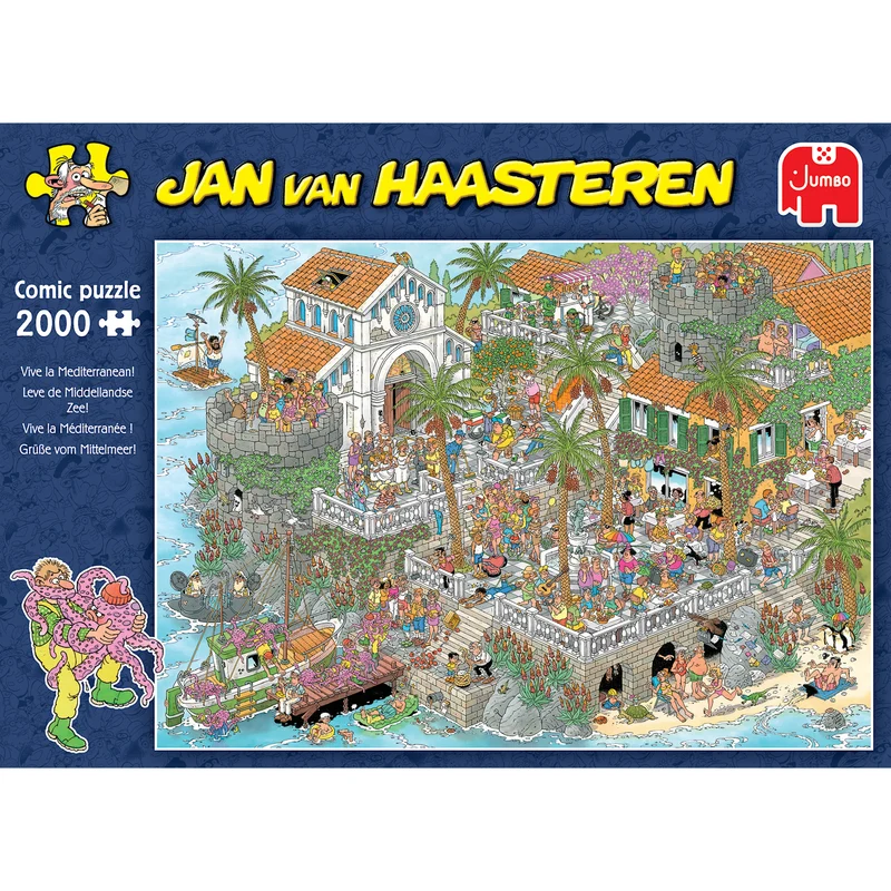 Jan van Haasteren - Vive la Mediterranean! (2000 pieces)