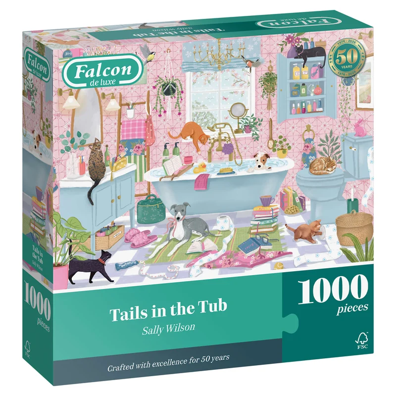 Falcon - Tails in the Tub (1000 pieces)