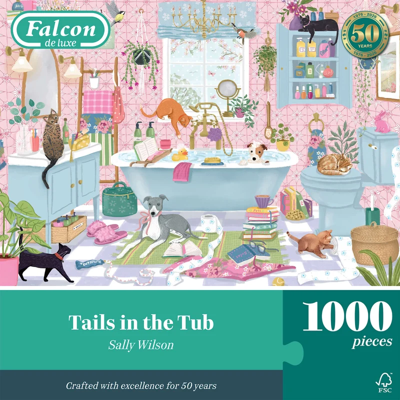 Falcon - Tails in the Tub (1000 pieces)