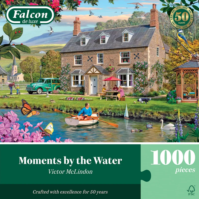 Falcon - Moments by the Water (1000 pieces)