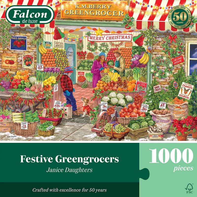 Falcon - Festive Greengrocers (1000 pieces)