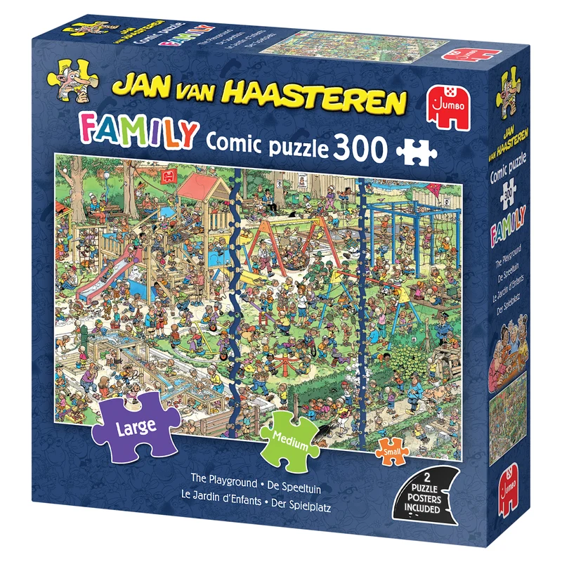 Jan van Haasteren Family - The Playground (300 pieces)