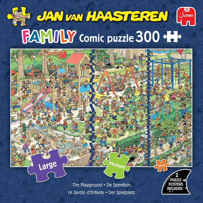 Jan van Haasteren Family - The Playground (300 pieces)