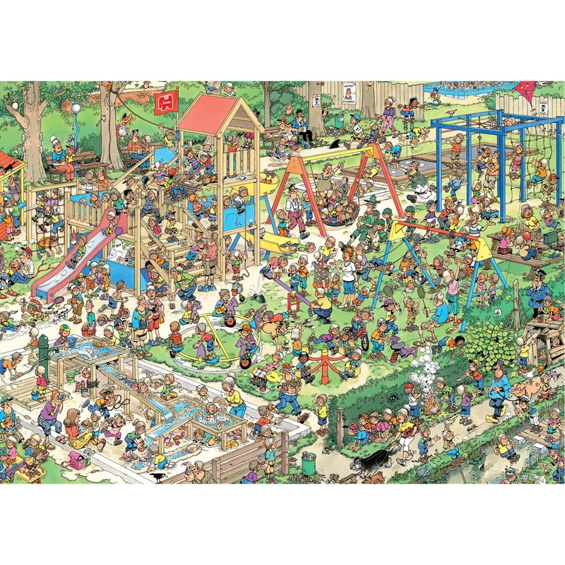 Jan van Haasteren Family - The Playground (300 pieces)