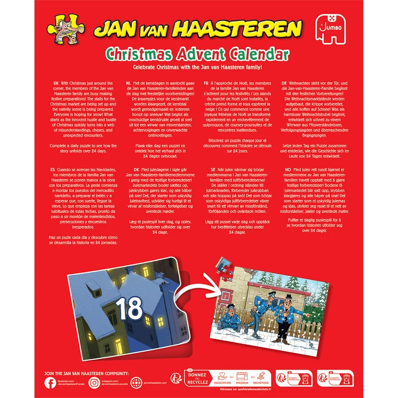 Jan van Haasteren Advent Calendar 2026