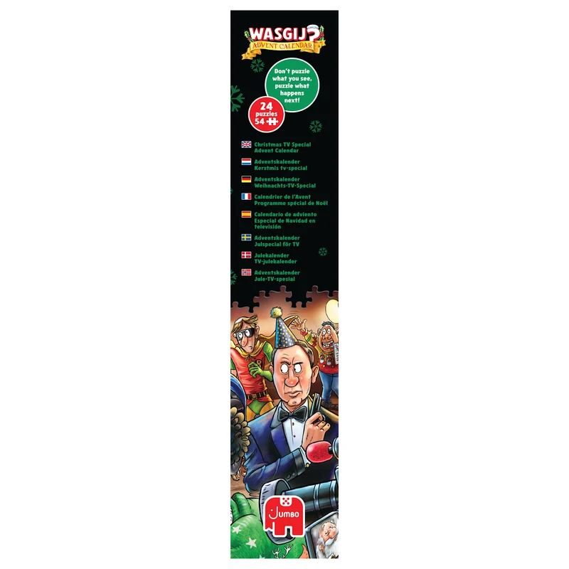Wasgij Christmas Advent Calendar - Christmas TV Special