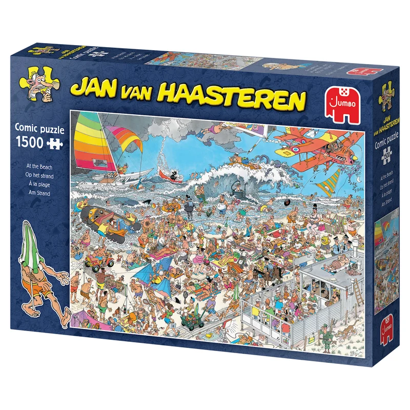 Jan van Haasteren - At the Beach (1500 pieces)