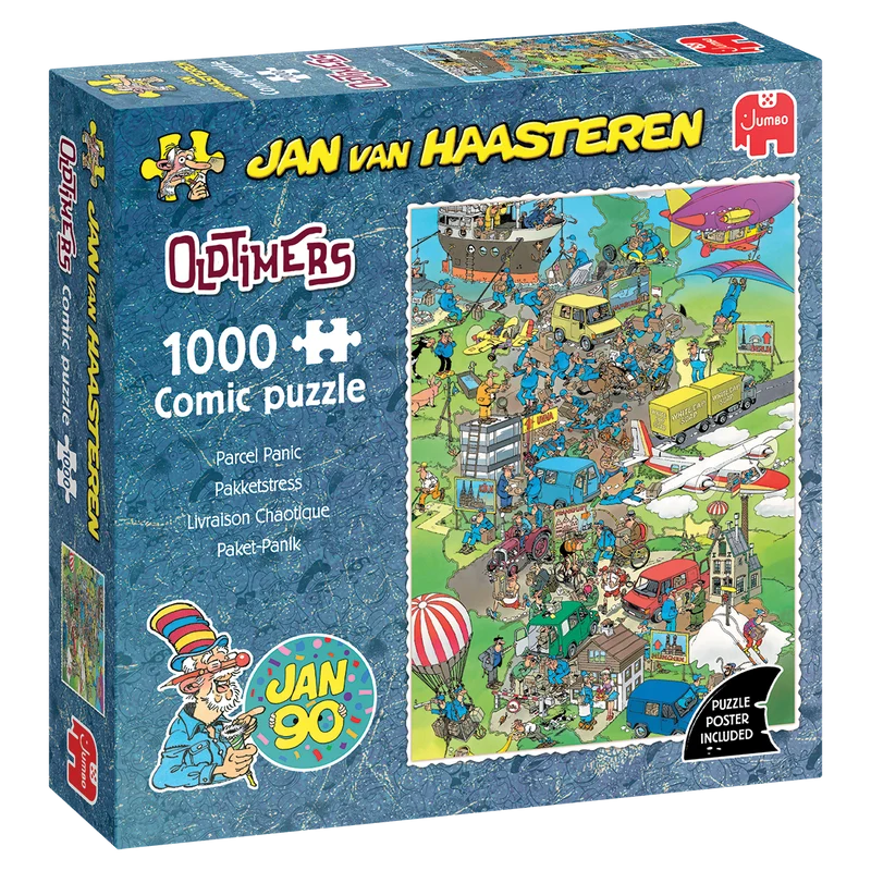 Jan van Haasteren Oldtimer - Parcel Panic (1000 pieces)