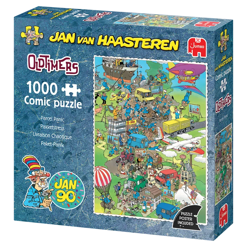 Jan van Haasteren Oldtimer - Parcel Panic (1000 pieces)