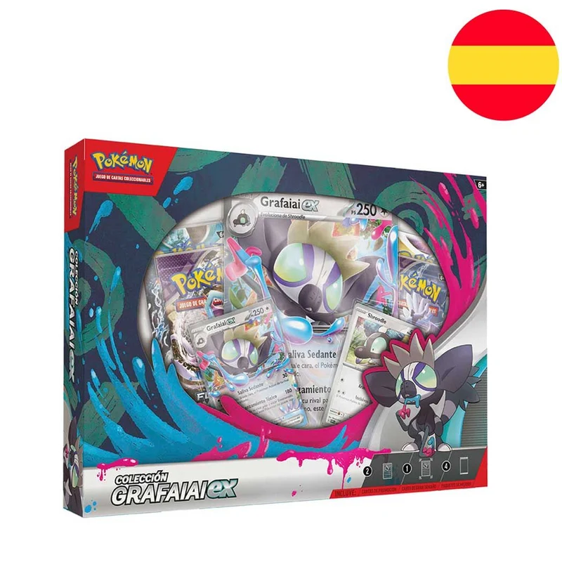 Blister Cartas Grafaiai Ex - Pokémon TCG (ES)