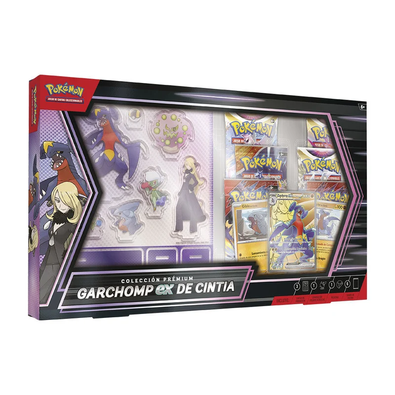 Blister Cartas Garchomp Ex de Cintia - Pokémon TCG (ES)